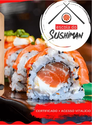 curso de sushiman com certificado de conclusão.