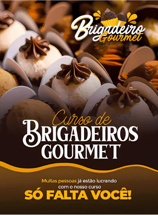 curso de brigadeiros gourmet para quem quer começar um novo negócio do zero.