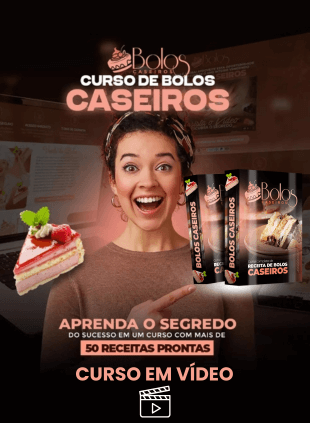 Curso de bolos caseiros.
